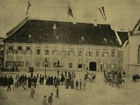 Gornji grad. Markov trg (Banski trg) 1895. godine